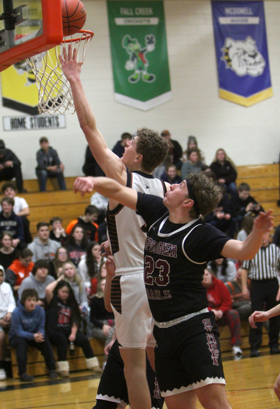 Spooner at Bloomer boys basketball 1-31-22